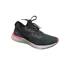 Nike Mens Epic React BQ8928 Black Fabric Trail Running Shoes Sneakers Size 13